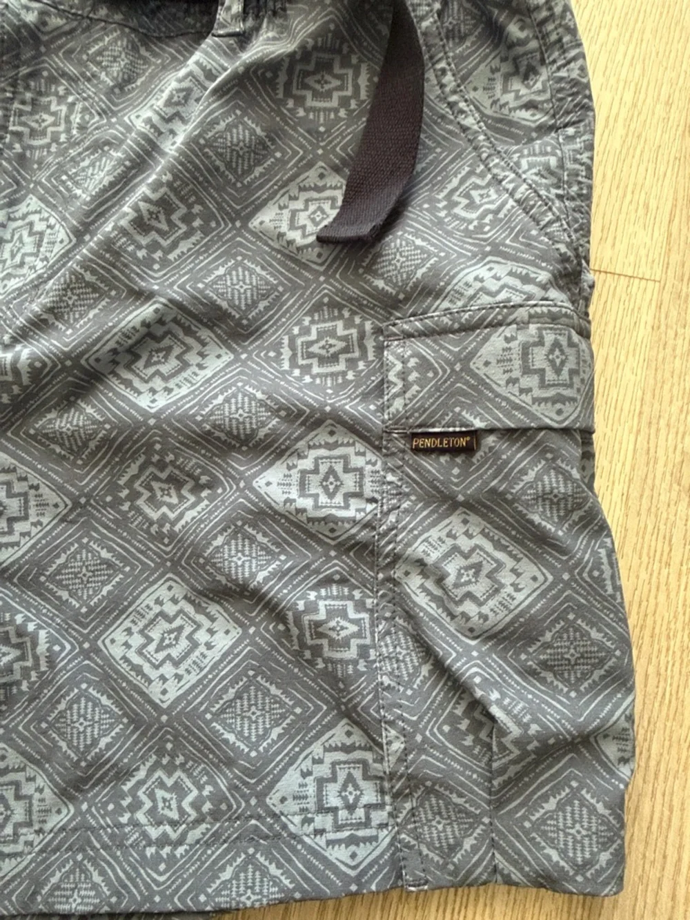 Pendleton Blue Beach Blanket Fielder Hybrid Cargo Shorts